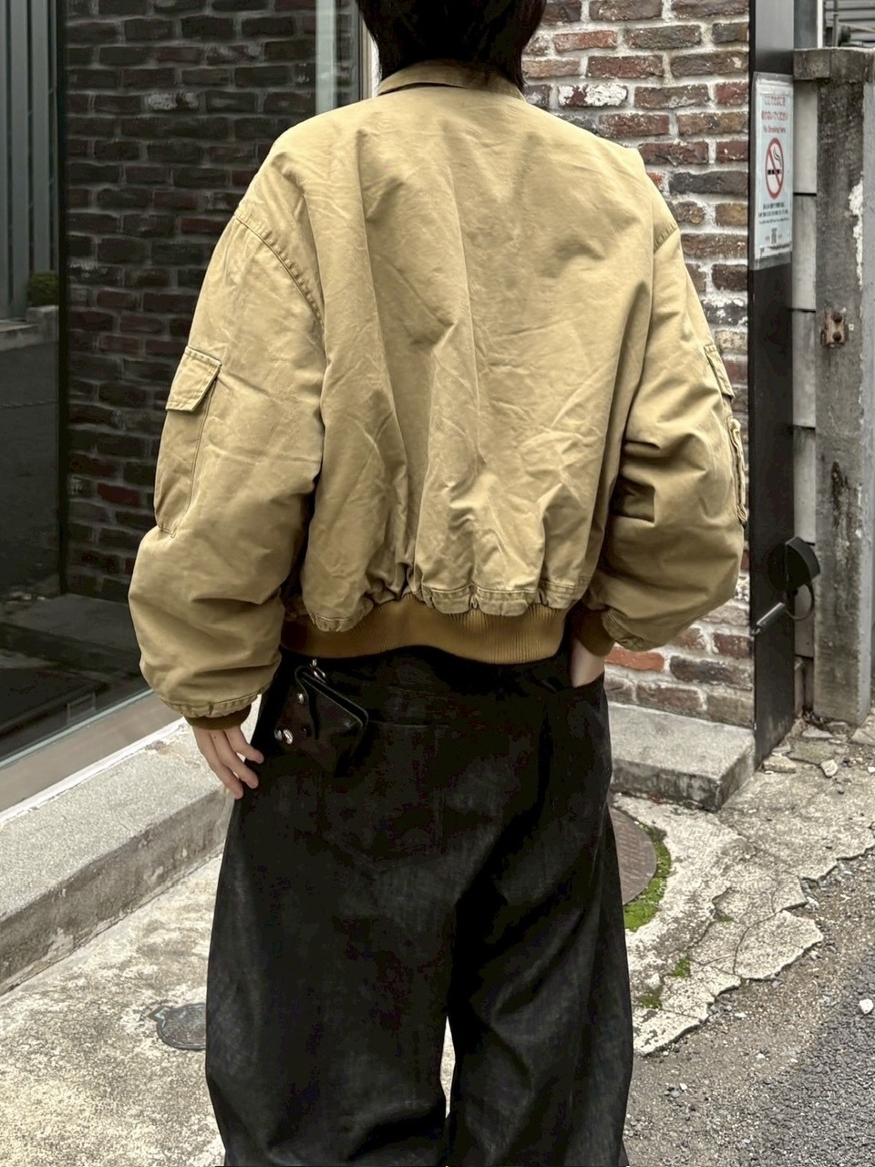 youll】vintage wash MA-1 (2color) | OUR BRAND,youll | PRESSING WEB