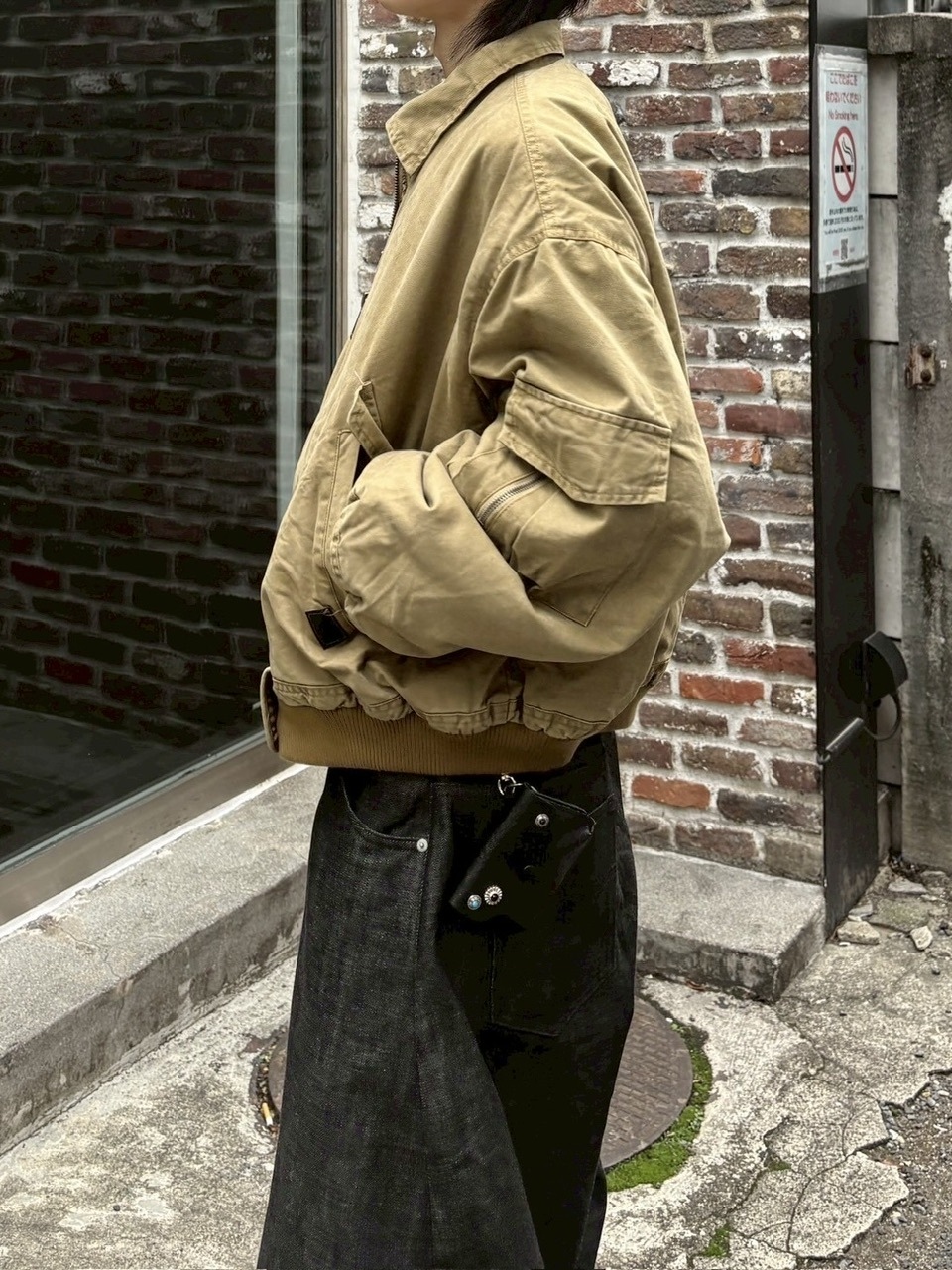 youll】vintage wash MA-1 (2color) | OUR BRAND,youll | PRESSING WEB