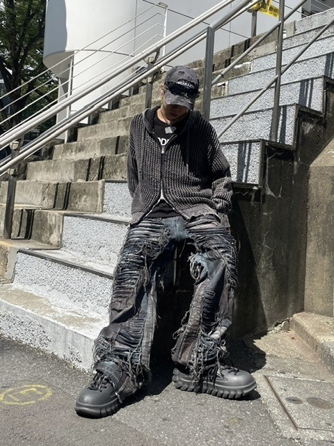 mm:option×XU】all damage color denim pants | OUR BRAND,MM mm:option×XU】all damage color denim pants | OUR BRAND,MM