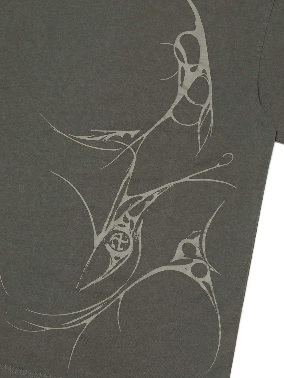 【NOMANUAL】M.P GRAPHIC LONG SLEEVE TEE / 【ノーマニュアル】グラフィックプリント長袖Tシャツ