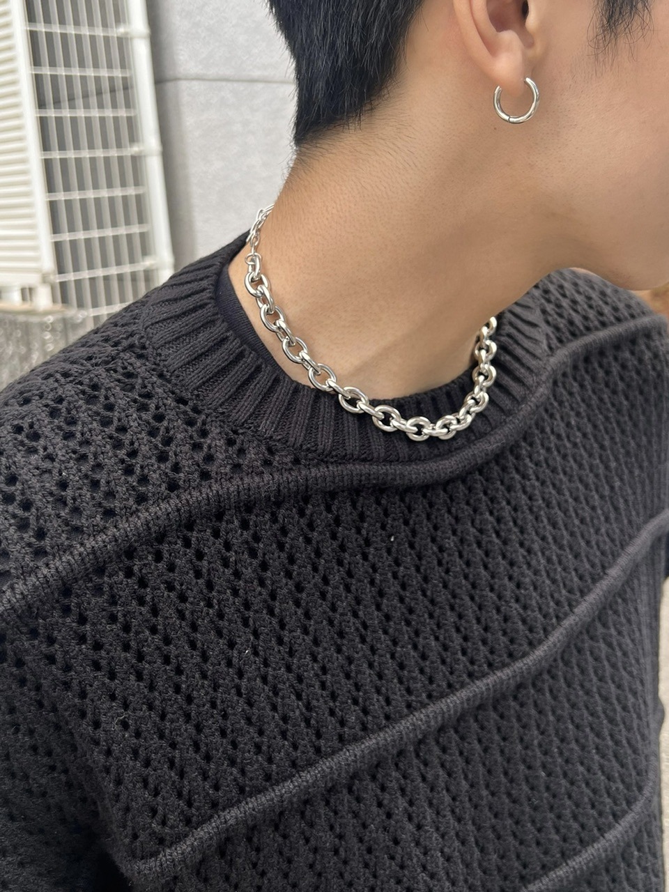 受注制【Chikashitsu +】circle chain necklace | OUR BRAND