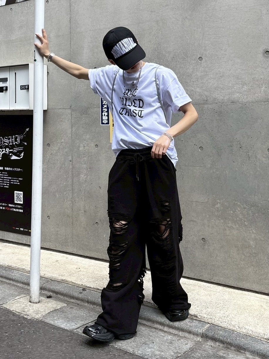 nmtc +】damage sweat pants (2color) | OUR BRAND,nmtc +,BOTTOMS