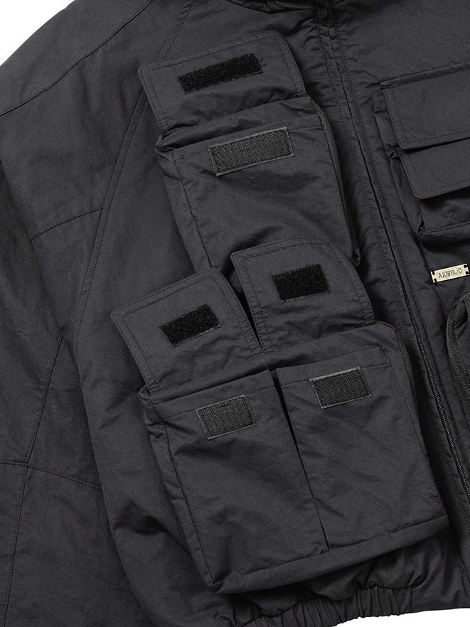 【AJOBYAJO】Cargo Nylon Short Jacket / 【アジョバイアジョ】カーゴナイロンショートジャケット
