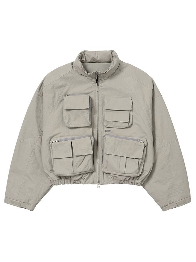 【AJOBYAJO】Cargo Nylon Short Jacket / 【アジョバイアジョ】カーゴナイロンショートジャケット