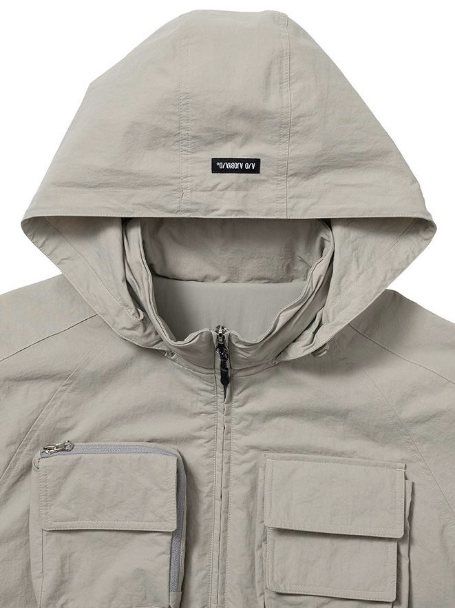 【AJOBYAJO】Cargo Nylon Short Jacket / 【アジョバイアジョ】カーゴナイロンショートジャケット