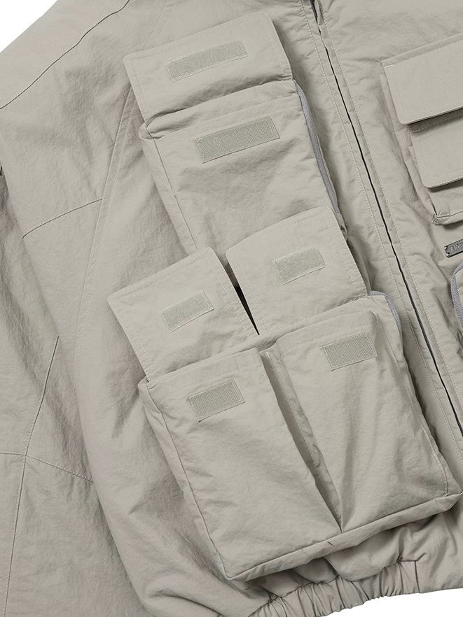 【AJOBYAJO】Cargo Nylon Short Jacket / 【アジョバイアジョ】カーゴナイロンショートジャケット