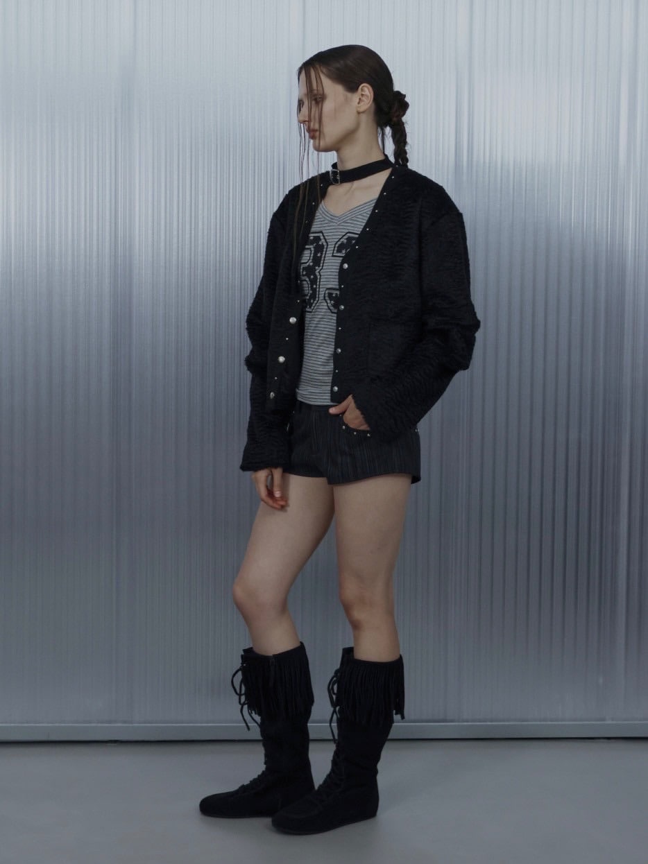 SETUP‐EXE】SHORT CHOKER JACKET / 【セットアップエグゼ】ショート