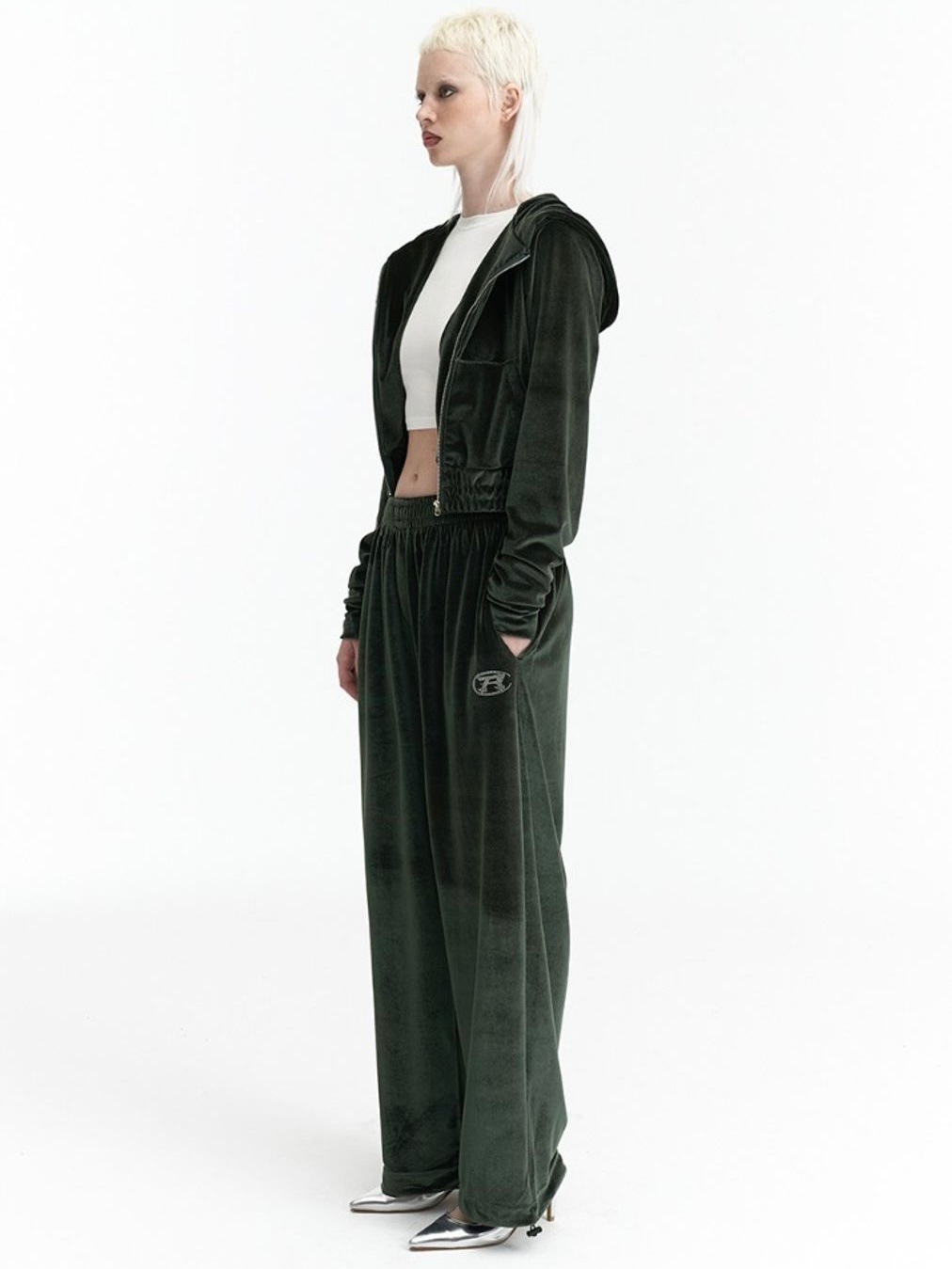 ROCK CAKE】Half Moon Velvet 2way Pants | OUR BRAND,ROCK CAKE