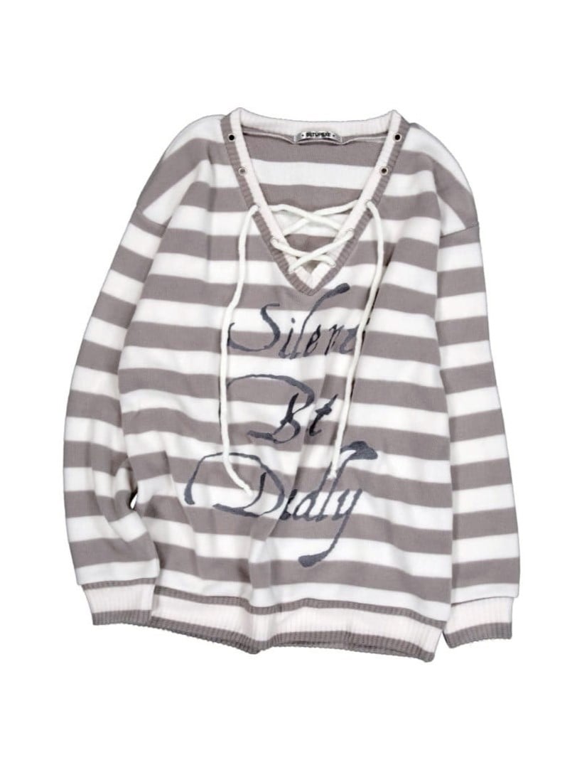 10/11 再入荷【SETUP-EXE】STRIPE V-NECK MTM / 【セットアップ 10/11 再入荷【SETUP-EXE】STRIPE V-NECK MTM / 【セットアップ