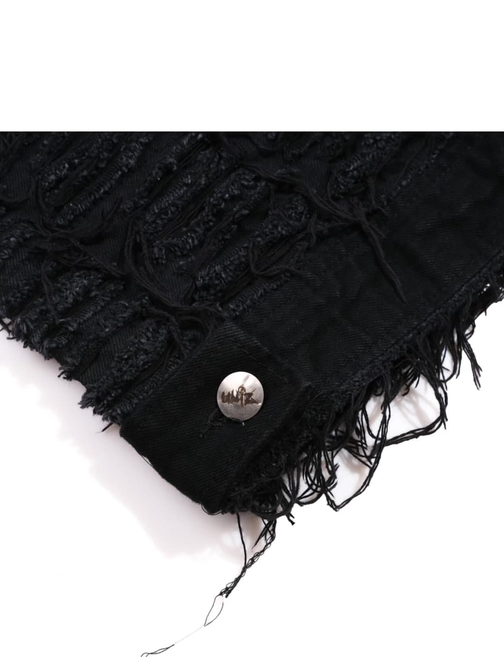 UNIZ】White Eyes Pants / 【ユニズ】ホワイトアイズダメージワイド