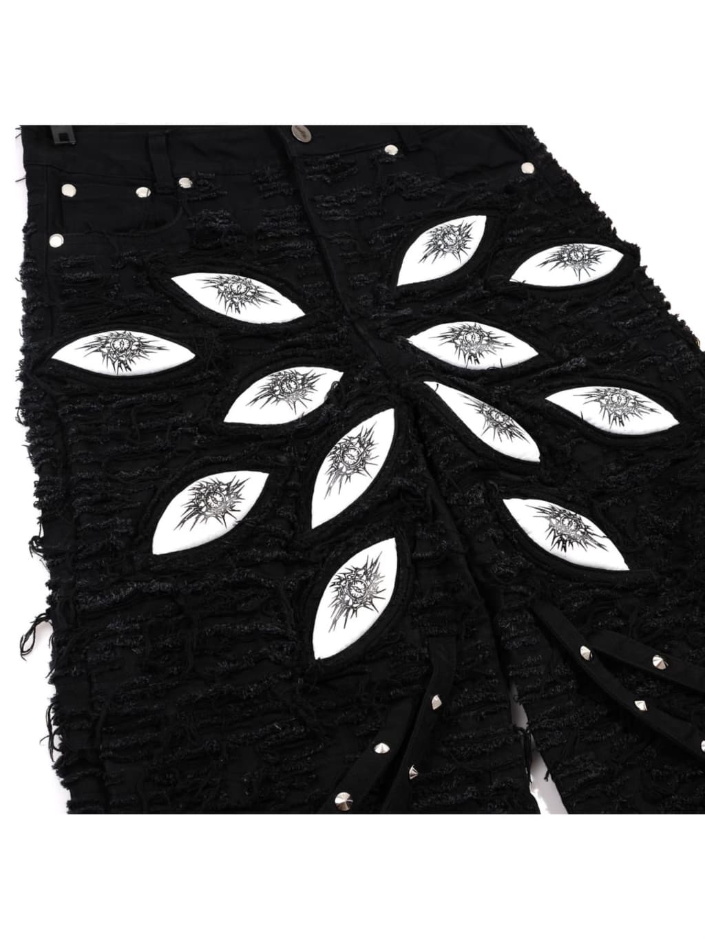 uniz WHITE EYES PANTS ユニズ オピウムファション バギー uniz WHITE EYES PANTS ユニズ オピウムファション バギー