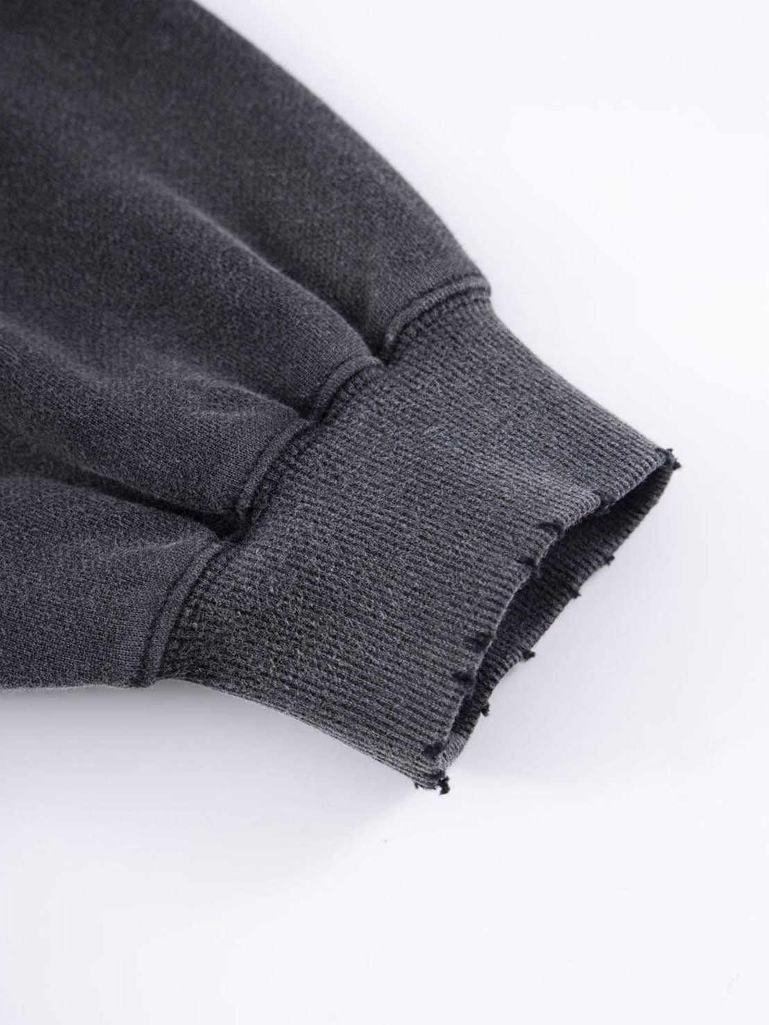 SUPPLIER】Vintage Wash Pierced Zip Hoodie / 【サプライヤー】ロゴ