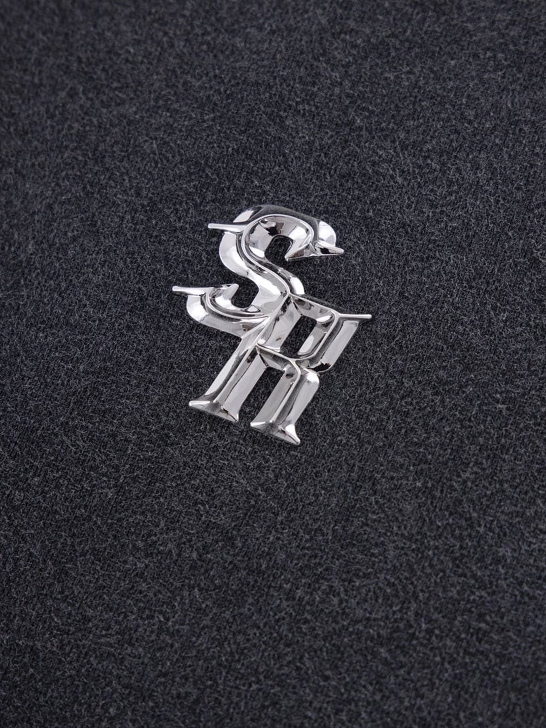 【SUPPLIER】Vintage Wash Pierced Zip Hoodie / 【サプライヤー】ロゴピアスジップアップパーカー