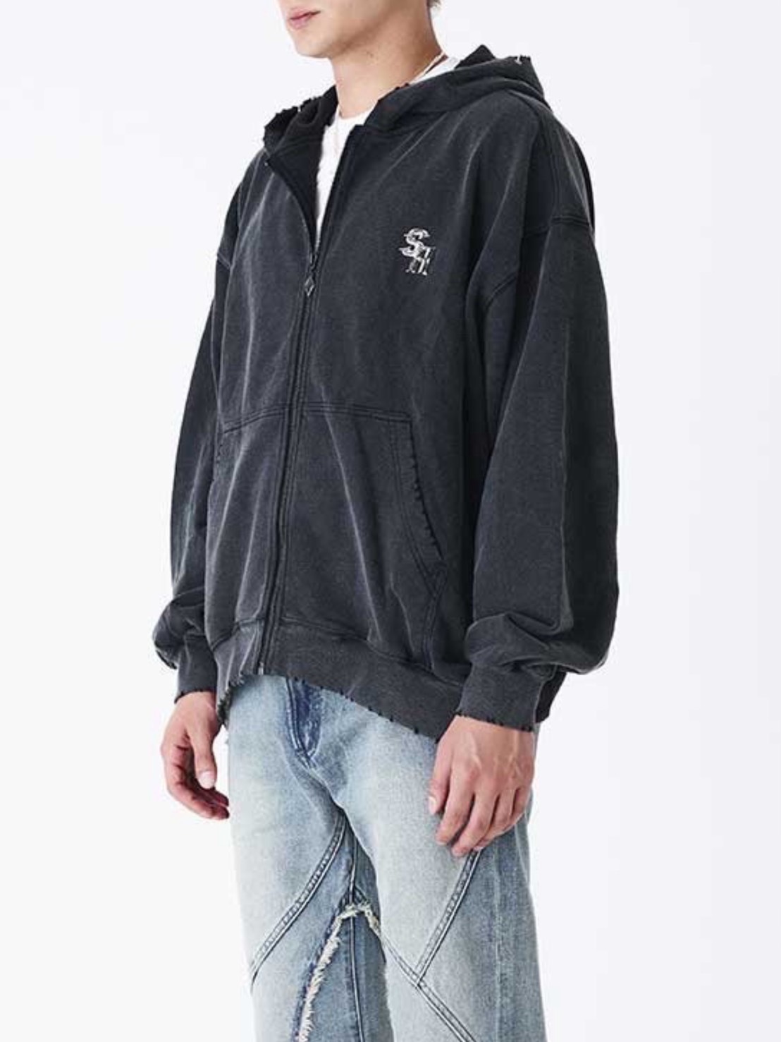 新品・未開封 hide 20th Memorial ジップアップパーカー (L) hide 20th memorialラインパーカー アウターウェア(男性アイドル