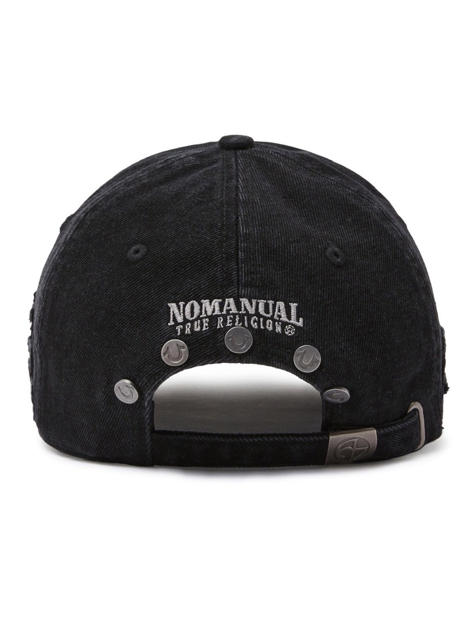 【NOMANUAL】NO RELIGION LOGO PATCHWORK CAP