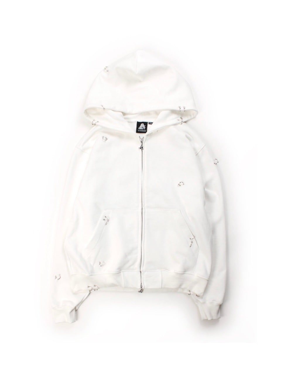 GALFY】バチバチピアスパーカー / 【ガルフィー】バチバチピアス