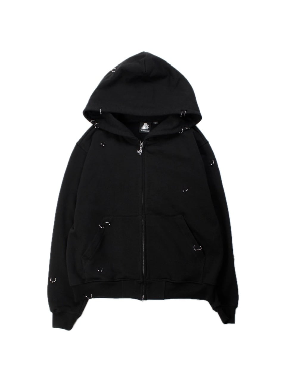 GALFY】バチバチピアスパーカー / 【ガルフィー】バチバチピアス