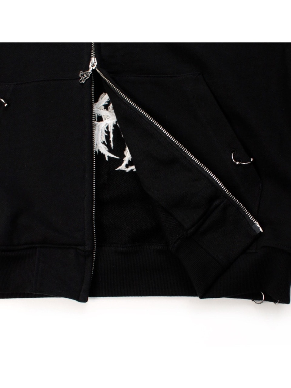 GALFY】バチバチピアスパーカー / 【ガルフィー】バチバチピアス