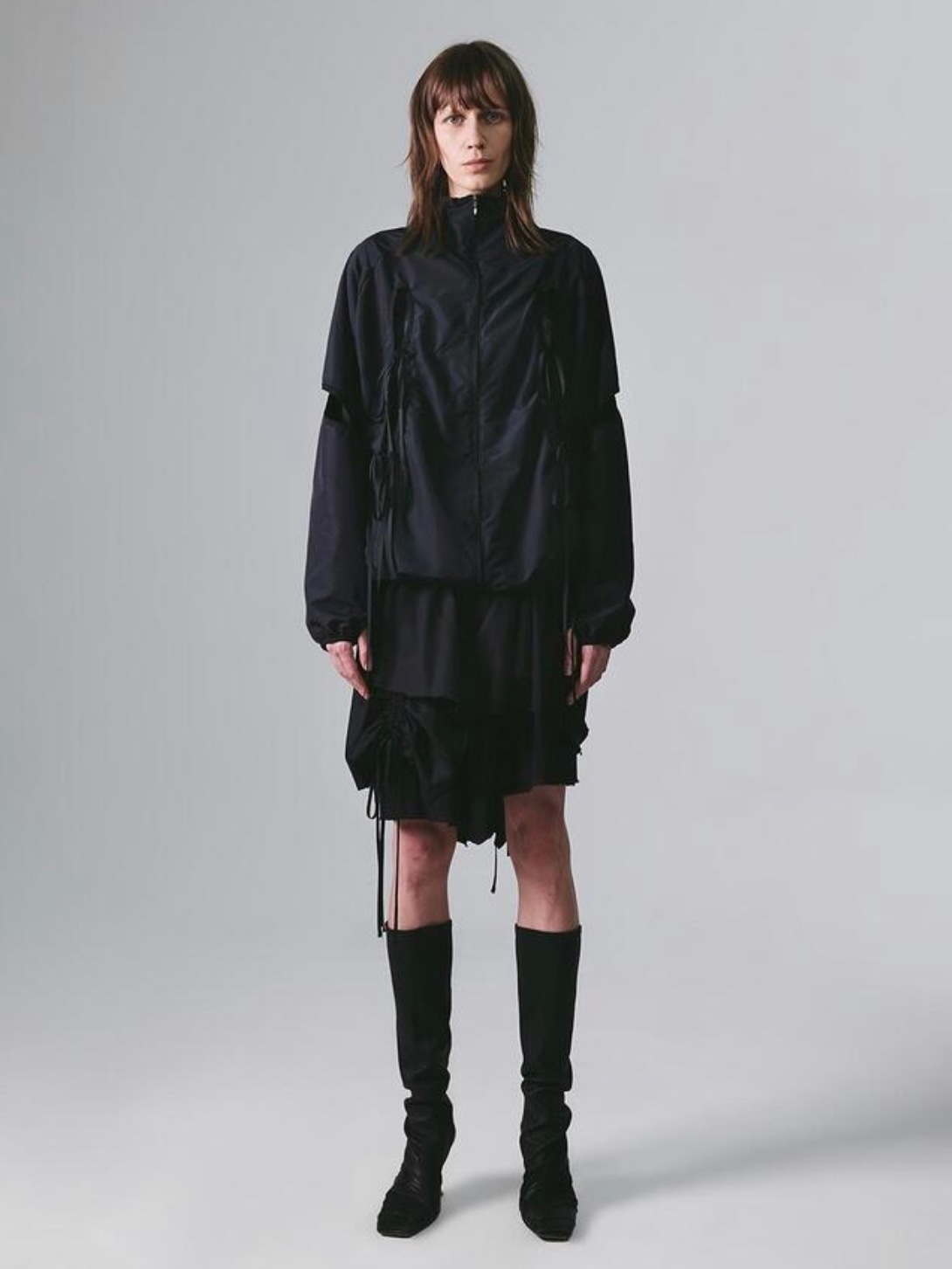 NACHE★韓国★人気★CUT-OUT WIND BREAKER (UNISEX)男女兼用 5/22再入荷【NACHE】CUT-OUT WIND BREAKER (UNISEX) | OUR BRAND