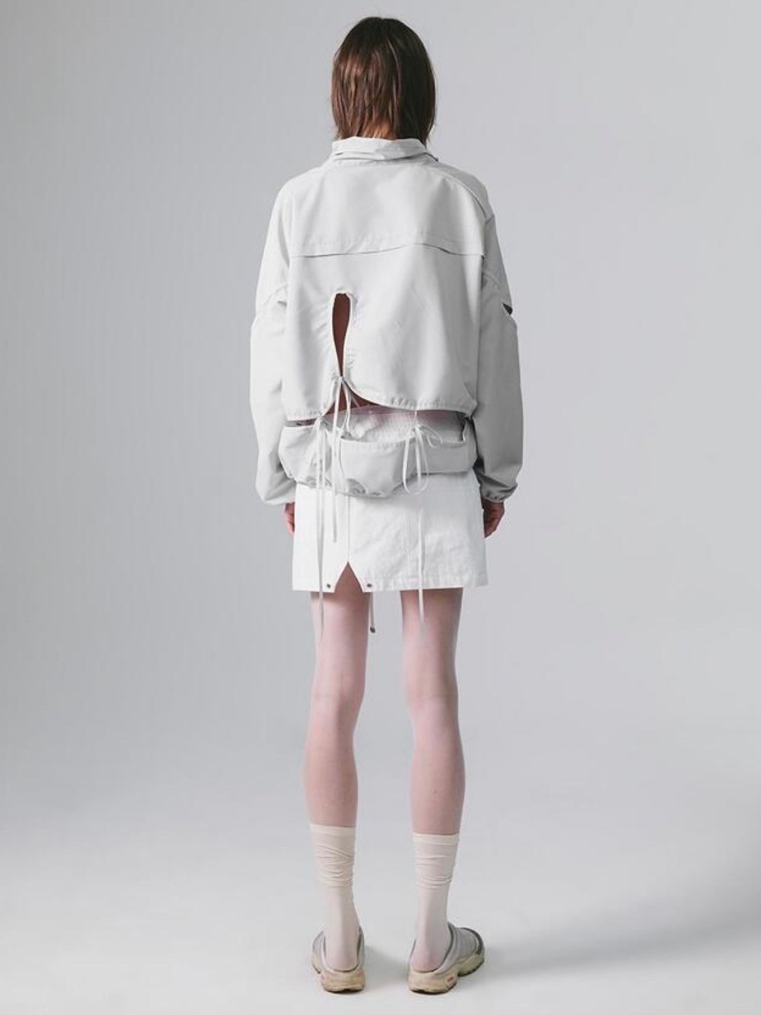 5/22再入荷【NACHE】CUT-OUT WIND BREAKER (UNISEX) | OUR BRAND