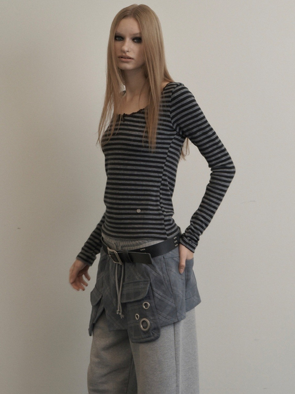 【SETUP-EXE】STRIPE LACE TOP ★韓国人気★ 追跡付 SETUP-EXE】STRIPE LACE TOP | OUR BRAND,SETUP-EXE | PRESSING