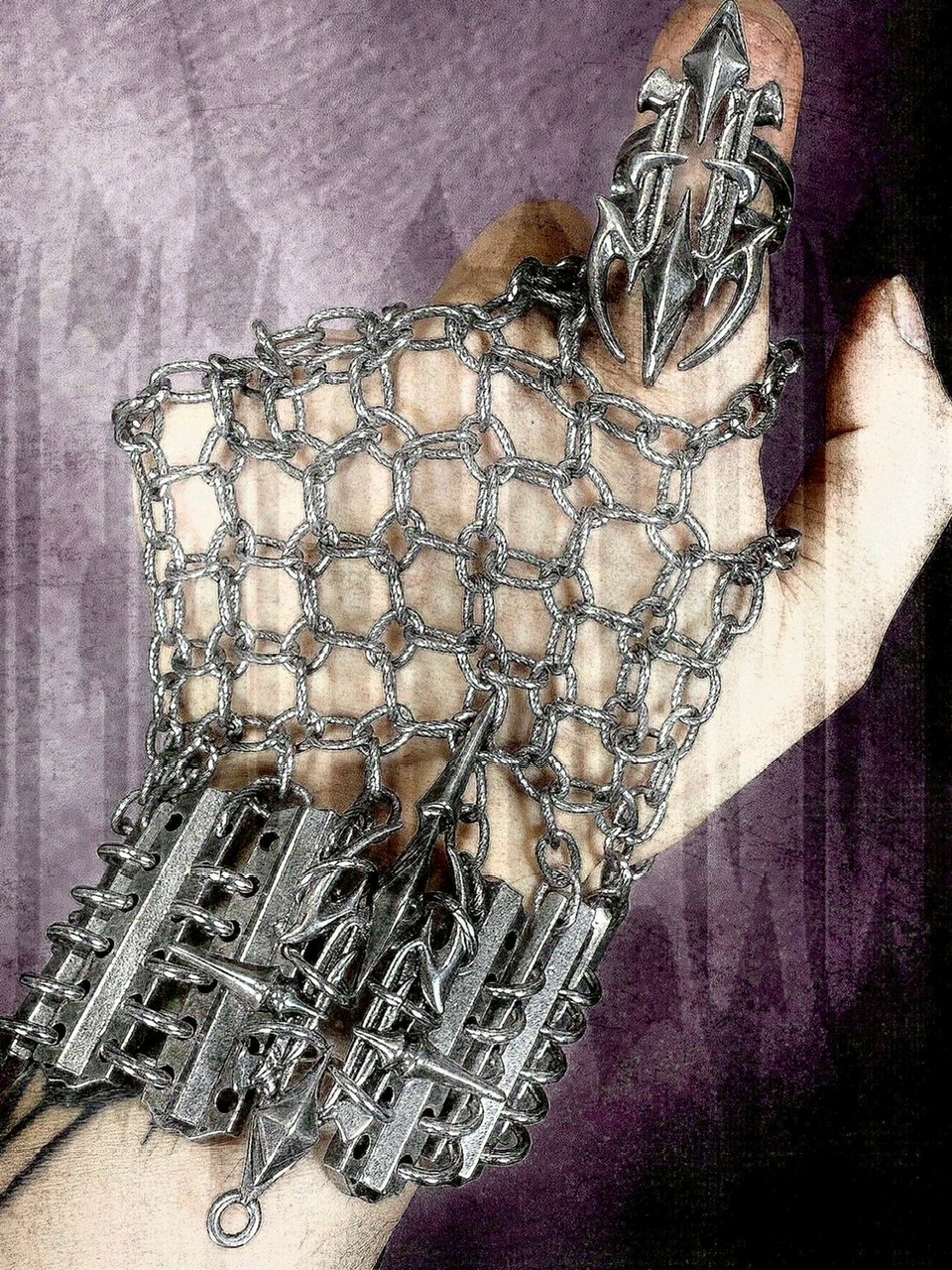 iiimiii バングル IIIMIII】Punk Armor Chain Bracelet / 【イアミ】パンクアーマー