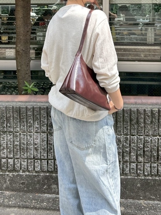 東京店WEB限定受注制【Chikashitsu +】cropped linen knit