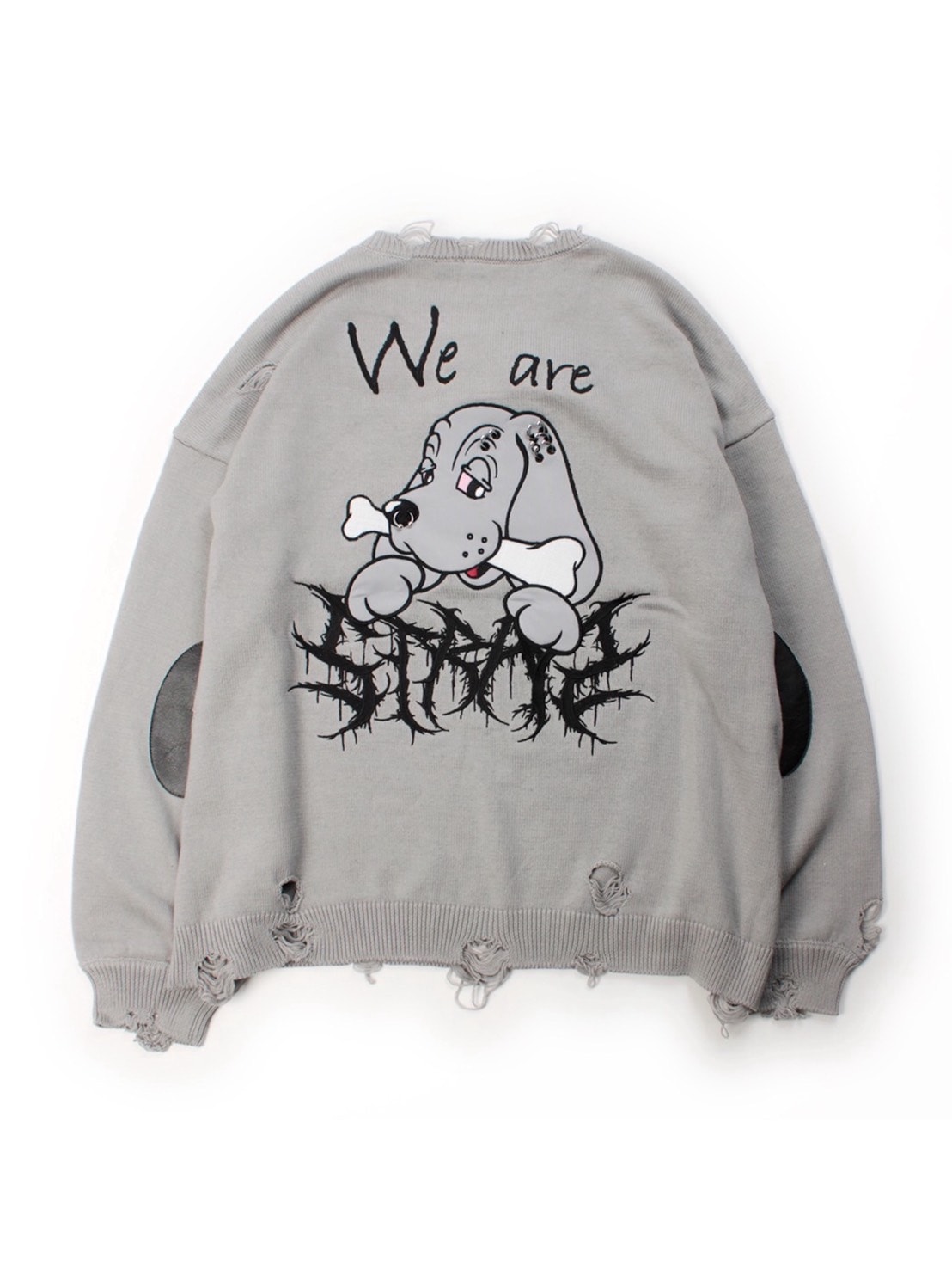 GALFY】バチバチピアスニット / 【ガルフィー】バチバチピアスニット