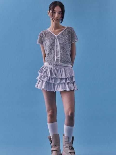 ☆FANCY CLUB☆PUFF SWEAT CANCAN MINI SKIRT FANCY CLUB】PUFF SWEAT CANCAN MINI SKIRT | OUR BRAND,FANCY