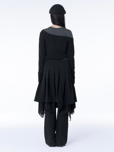 Miseki seoul】Layered slit long sleeves | OUR BRAND,Miseki