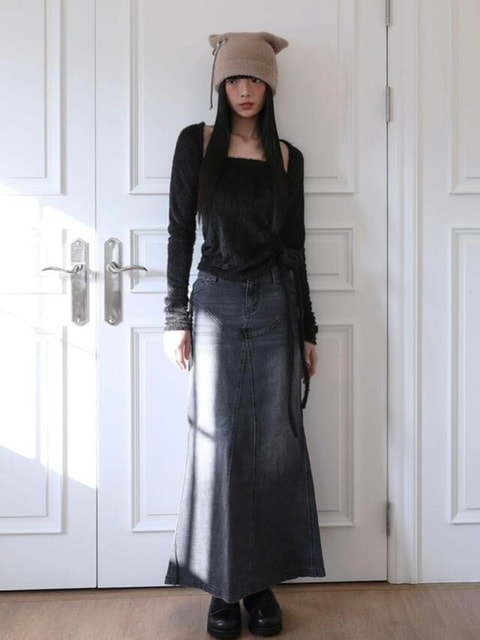 Uglyshadow】ANGORA HOODIE TANK TOP / 【アグリーシャドウ】アンゴラ