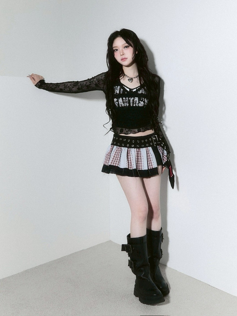 COMME des GARCONS 14ss シルク フリル 巻きスカート 【公式通販】