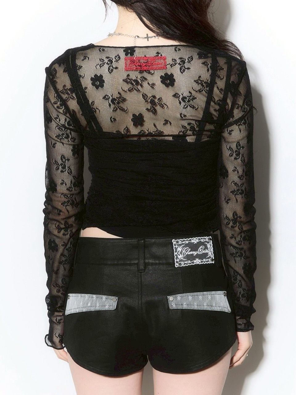 andwangアンドワングKirakira v neckhoodie値下げ不可 andwang ❤︎ Kirakira v neck hoodie