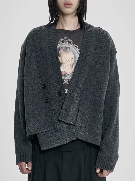 doublet 21aw カーディガン BOUNCE FUSION DRIVERS KNIT