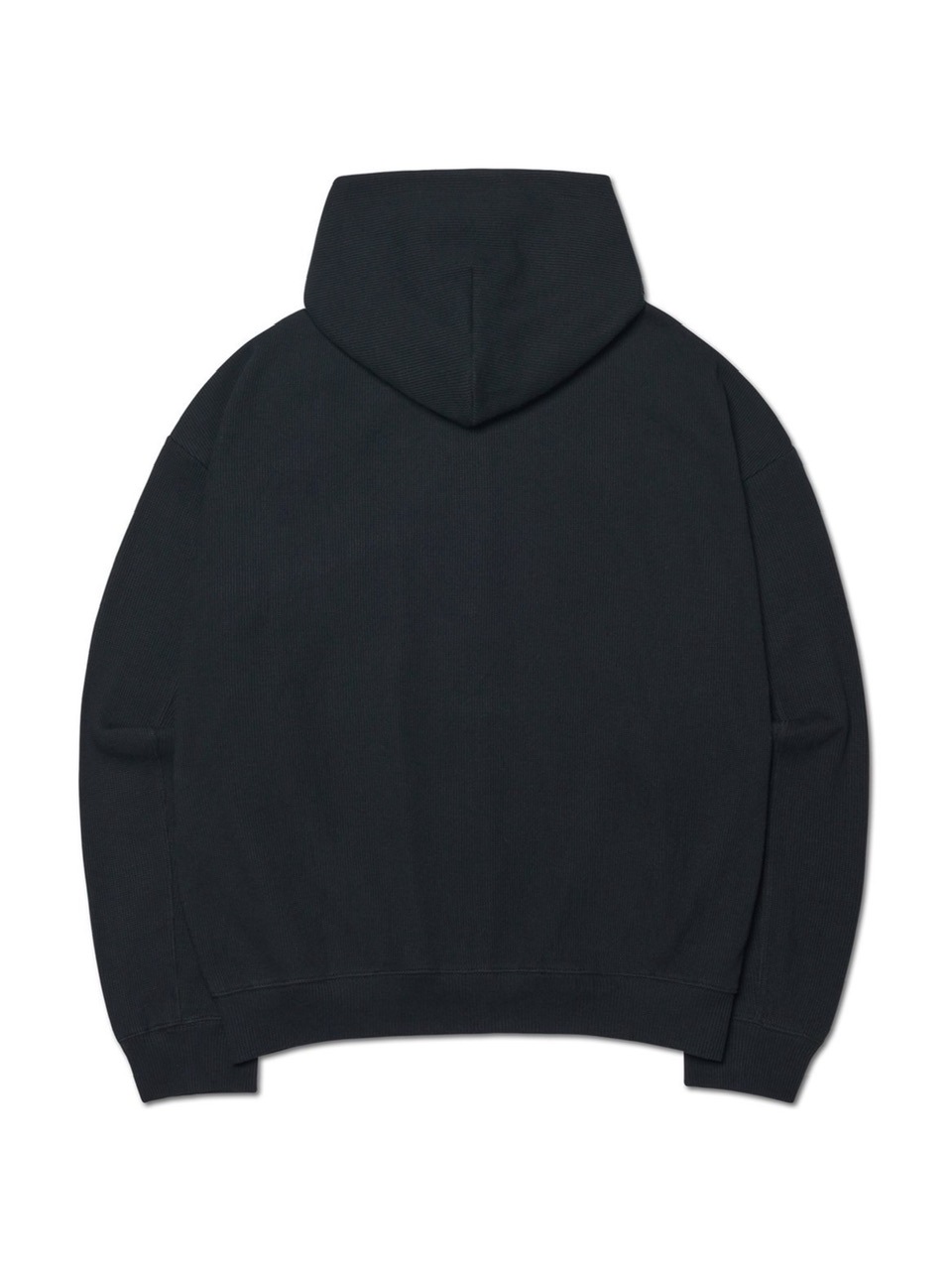 【NOMANUAL】NM WAFFLE HOODED ZIP-UP