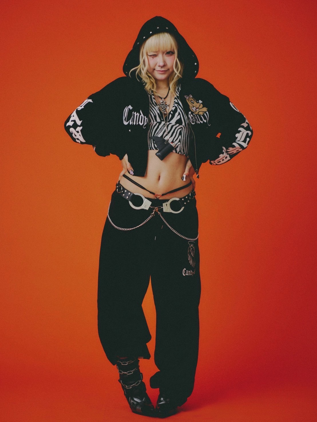 Galfy エンジェルギャルパーカー ブラック GALFY】エンジェルギャルパーカー | OUR BRAND,GALFY | PRESSING