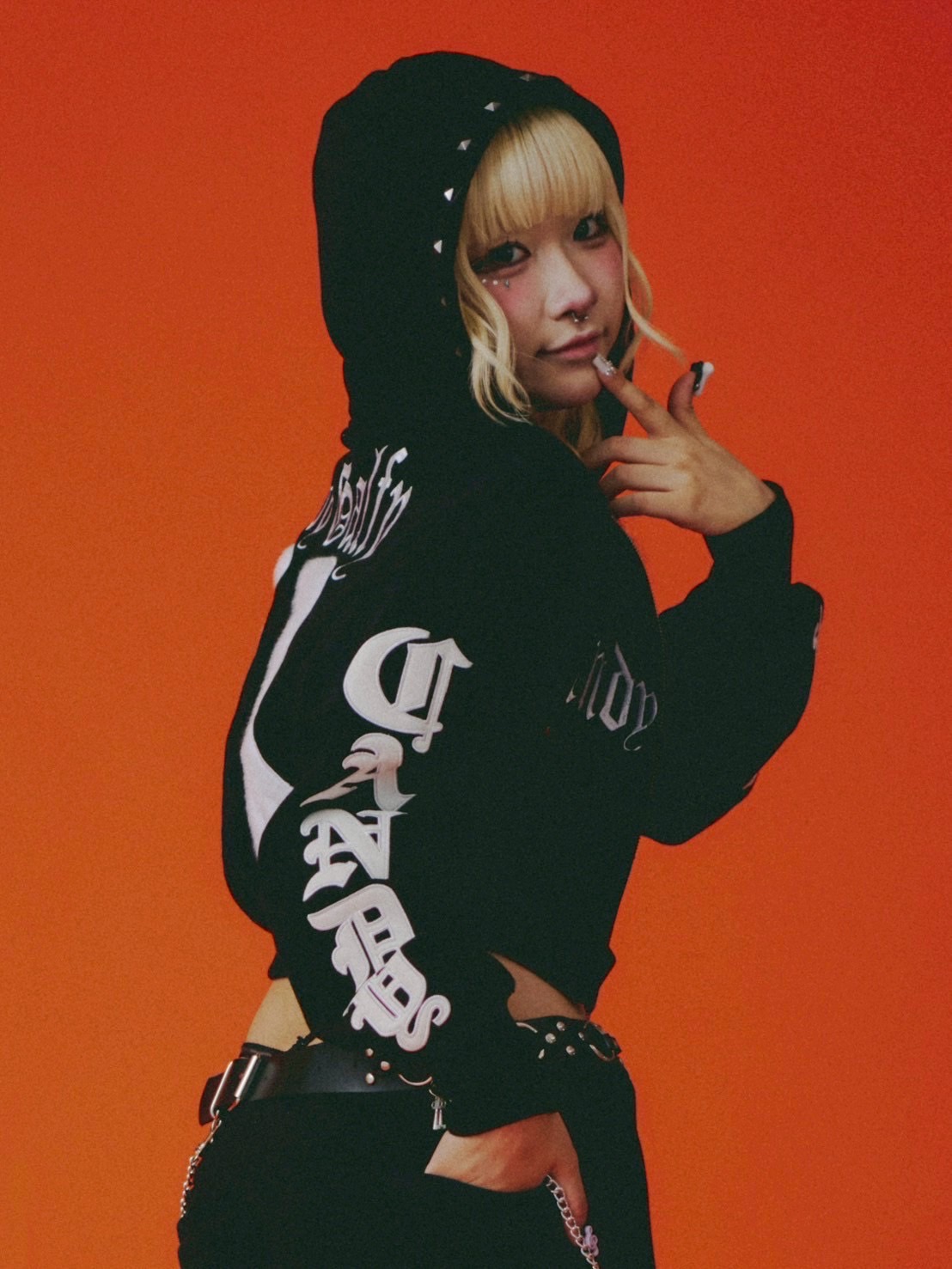 Galfy エンジェルギャルパーカー ブラック GALFY】エンジェルギャルパーカー | OUR BRAND,GALFY | PRESSING