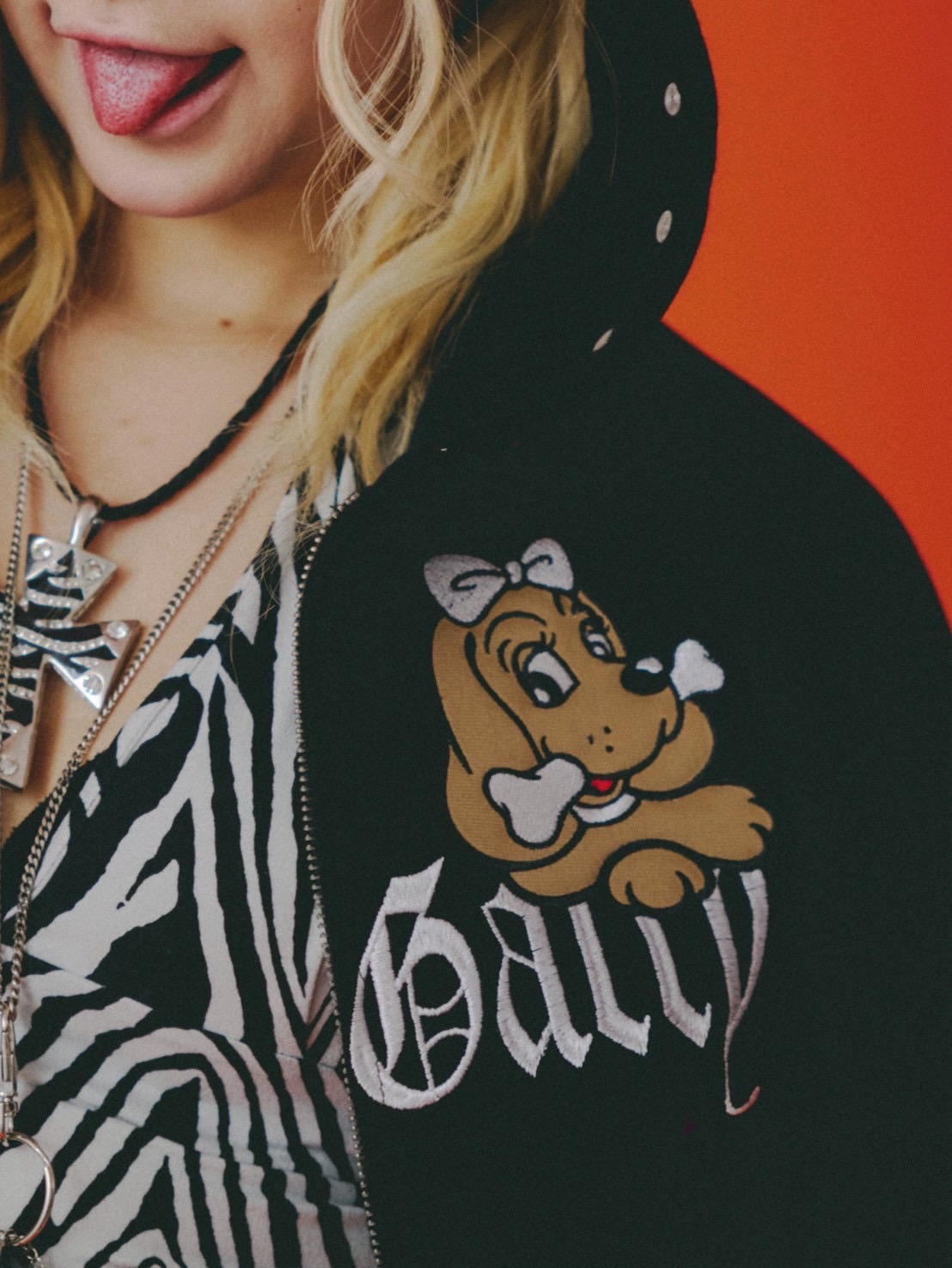 Galfy エンジェルギャルパーカー ブラック GALFY】エンジェルギャルパーカー | OUR BRAND,GALFY | PRESSING