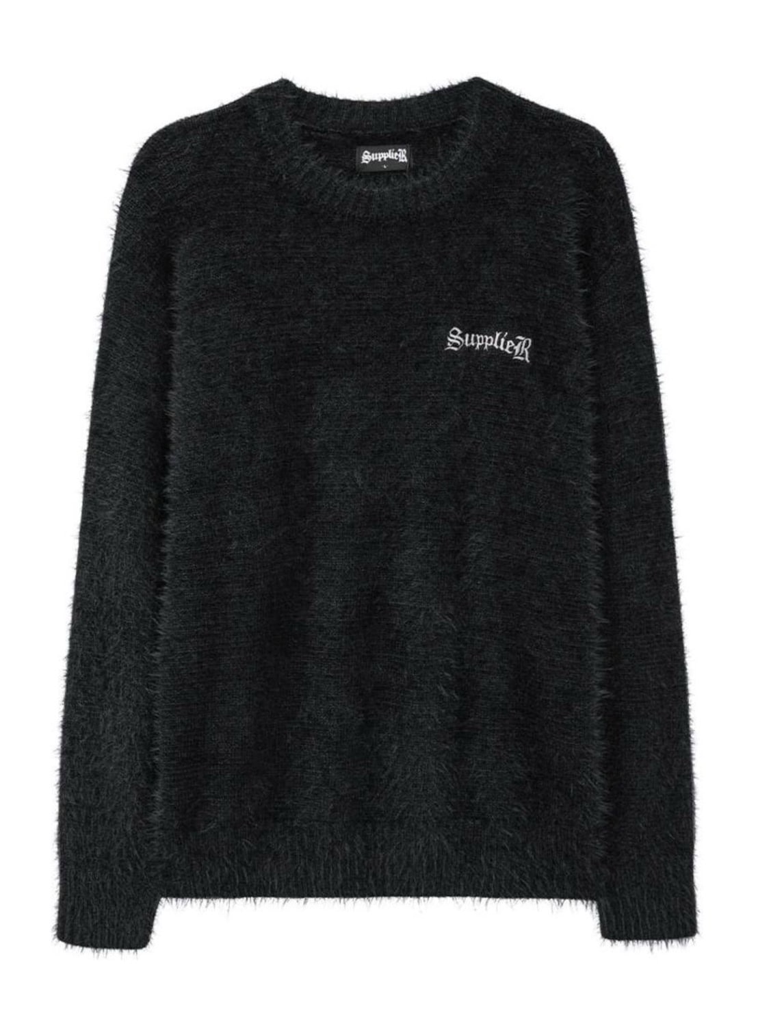 トップス SUPPLIER Cross Shaggy Knit M SUPPLIER】Cross Shaggy Knit / 【サプライヤー】クロスロゴシャギー
