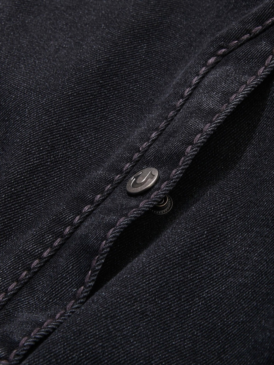 【NOMANUAL】NO RELIGION DENIM RIDER JACKET