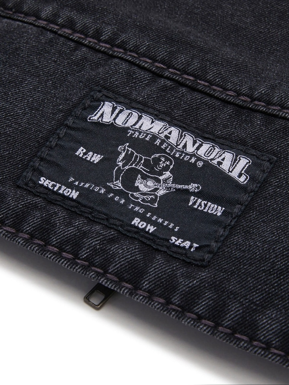 【NOMANUAL】NO RELIGION DENIM RIDER JACKET