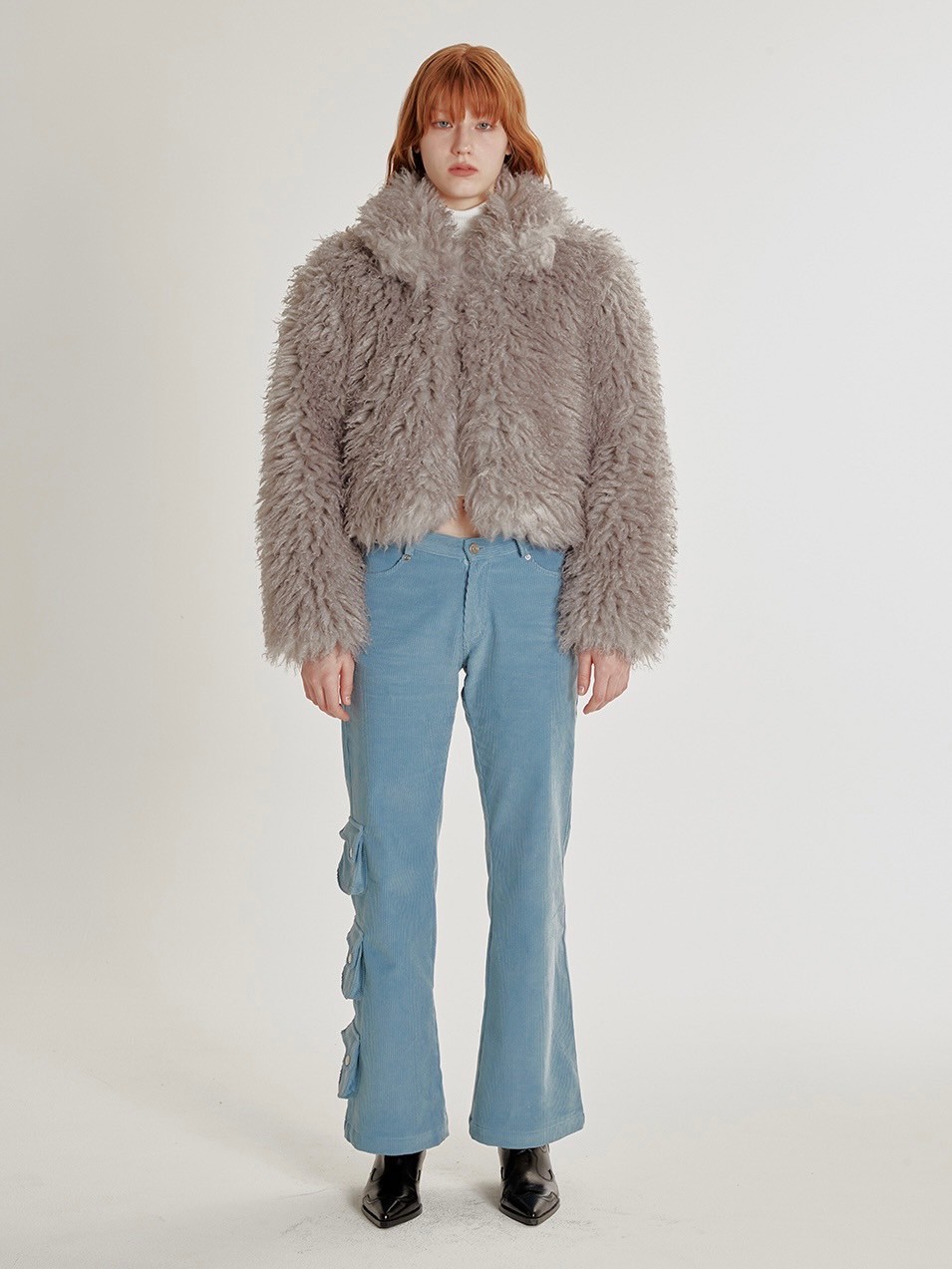 CRANK】TWO-TONE HEAVY FUR JACKET | OUR BRAND,CRANK | PRESSING WEB SHOP