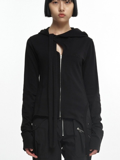 ナチェ NACHE ジップアップパーカー ショート丈 NACHE パーカー NACHE/ナチェ/CROPPED HOODIE ZIP-UP レディース