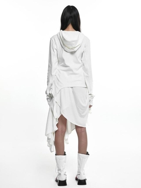 NACHE HOODIE HALF JUMPSUIT / CHA