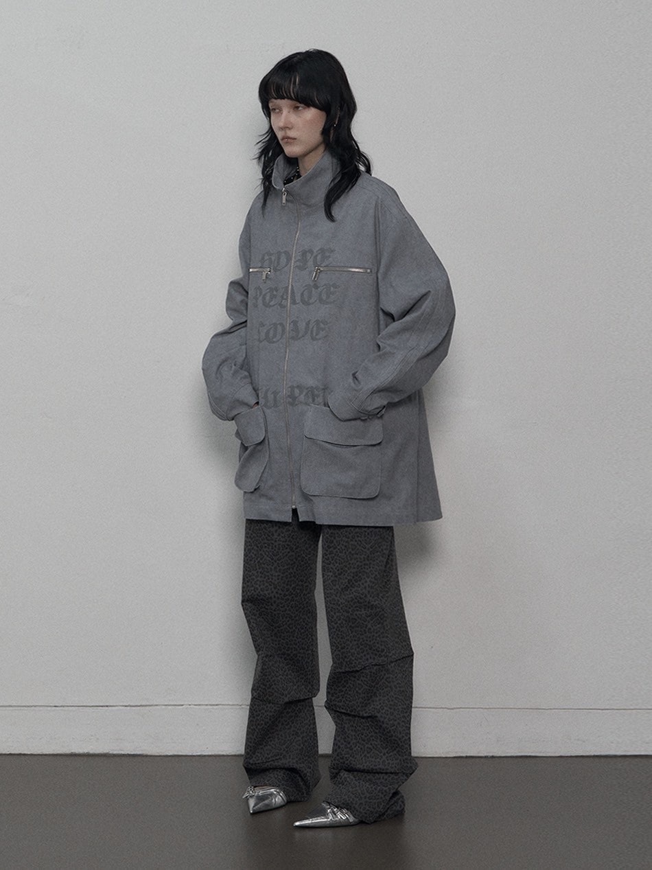 SETUP-EXE】HOPE / PEACE / LOVE COTTON JACKET | OUR BRAND