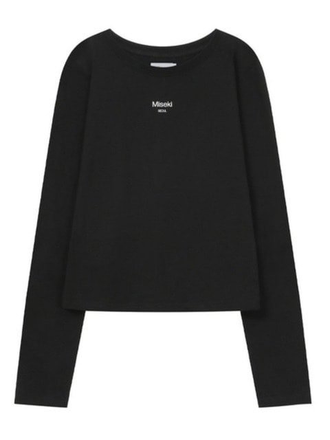 【Miseki SEOUL】25ss Dust logo long sleeves MUSINSA | MISEKI SEOUL Dust logo long sleeves CHARCOAL