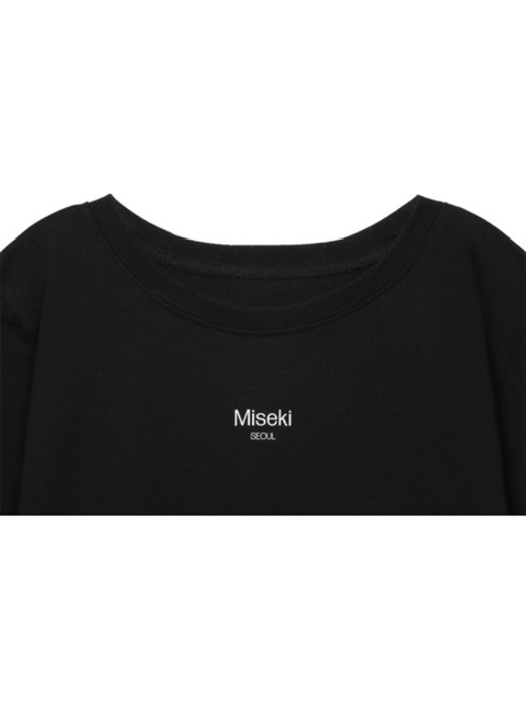 ◆MISEKI SEOUL◆ Logo long sleeves WHITE MSK2402003WH Miseki seoul】Mini logo long sleeves | OUR BRAND,Miseki