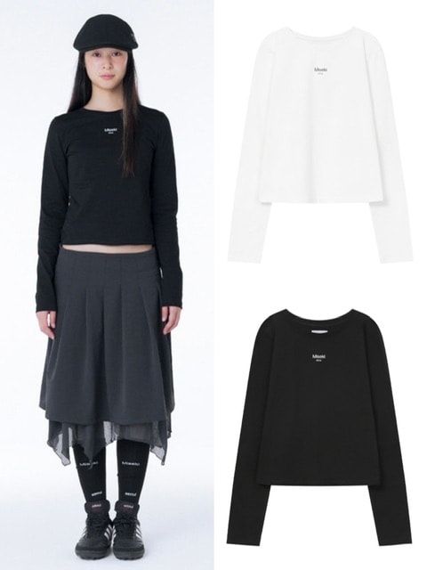 【Miseki SEOUL】25ss Dust logo long sleeves MUSINSA | MISEKI SEOUL Dust logo long sleeves CHARCOAL