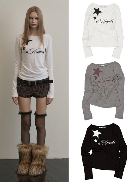 SALE❣️★ W.ANGEL ★セットアップ SETUP-EXE】ANGEL BOATNECK TOP | OUR BRAND,SETUP-EXE | PRESSING WEB