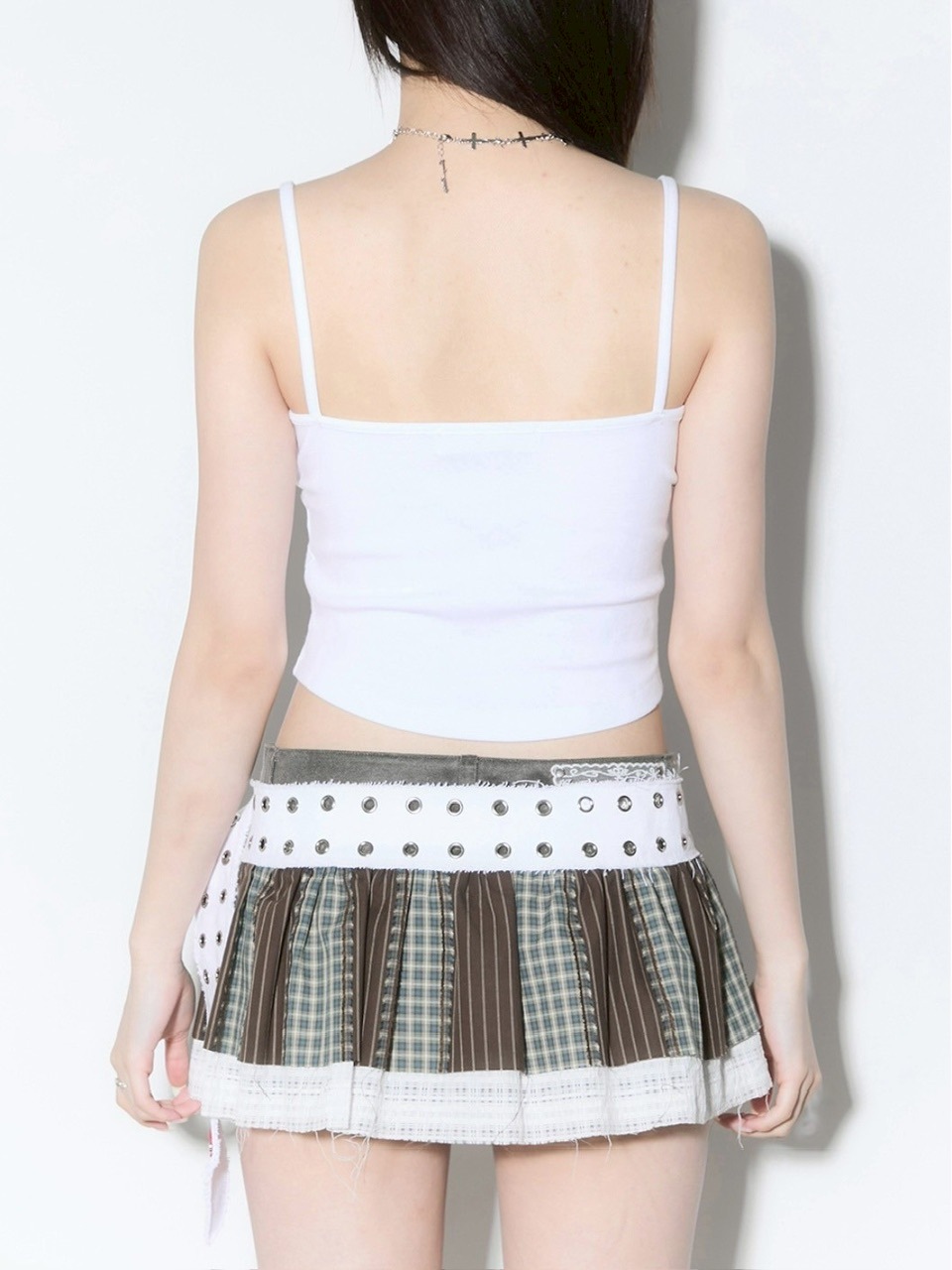 CHERRYQUIRI】lettering crop sleevless / 【チェリーキュリー